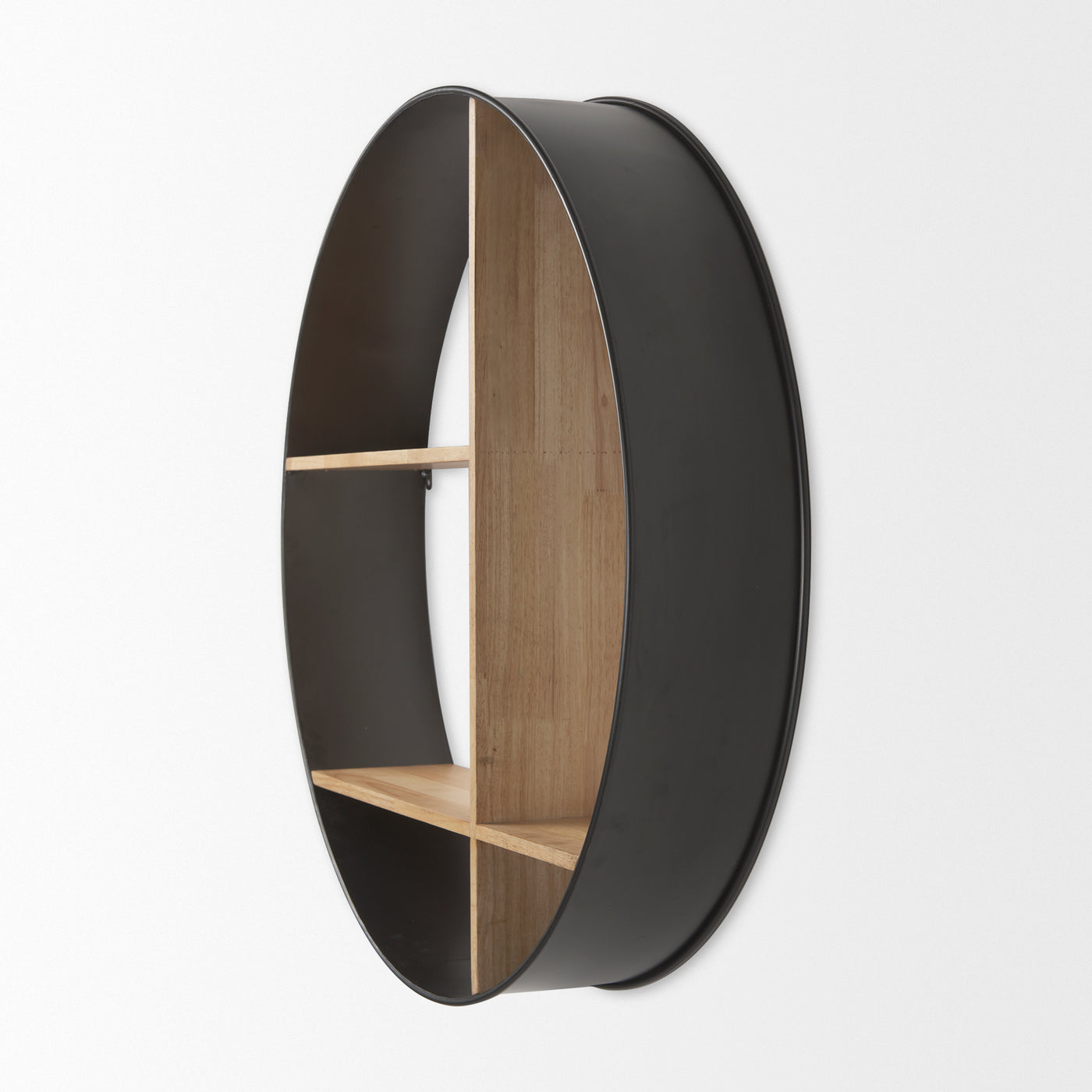 Hector Wood/Metal Wall Shelf 36"