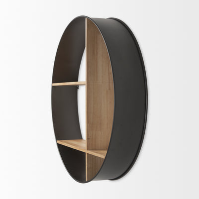 Hector Wood/Metal Wall Shelf 36"