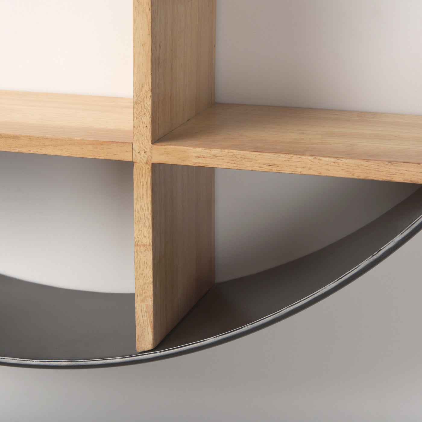 Hector Wood/Metal Wall Shelf 36"