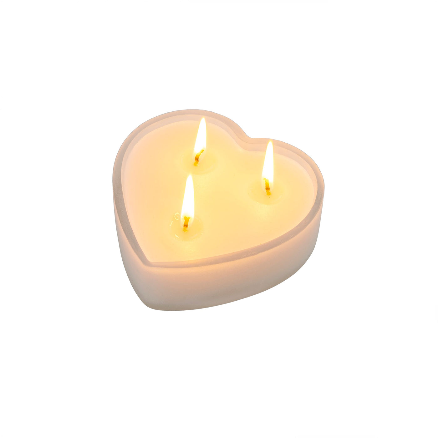 Sweetheart Candle S, White - Orange Blossom