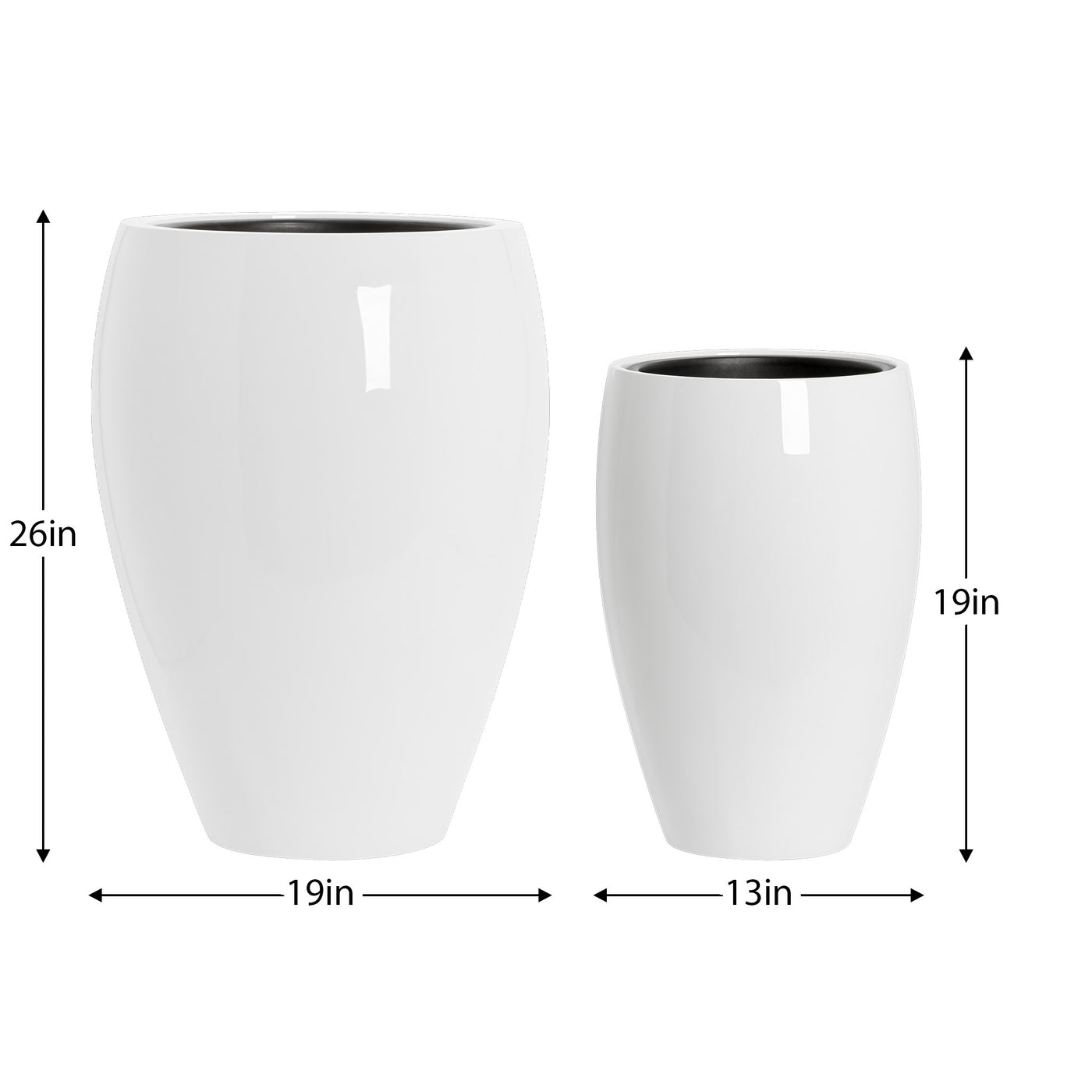 Aria Polystone Planter - SM