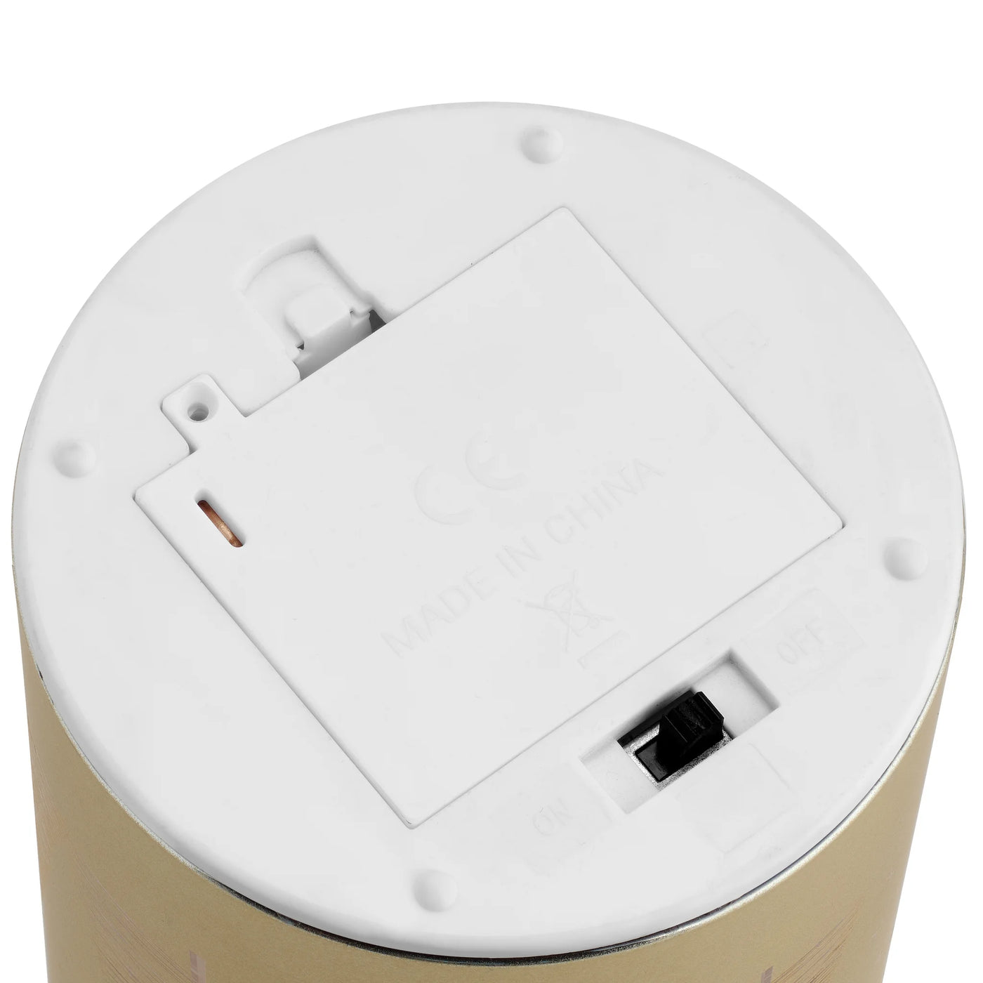 Silhouette Tree Gold 3.5x5" LED Hurricane Lamp