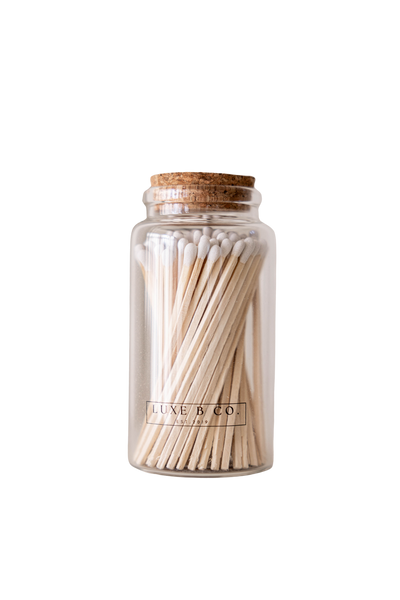 Luxe B Co. Glass Match Bottle
