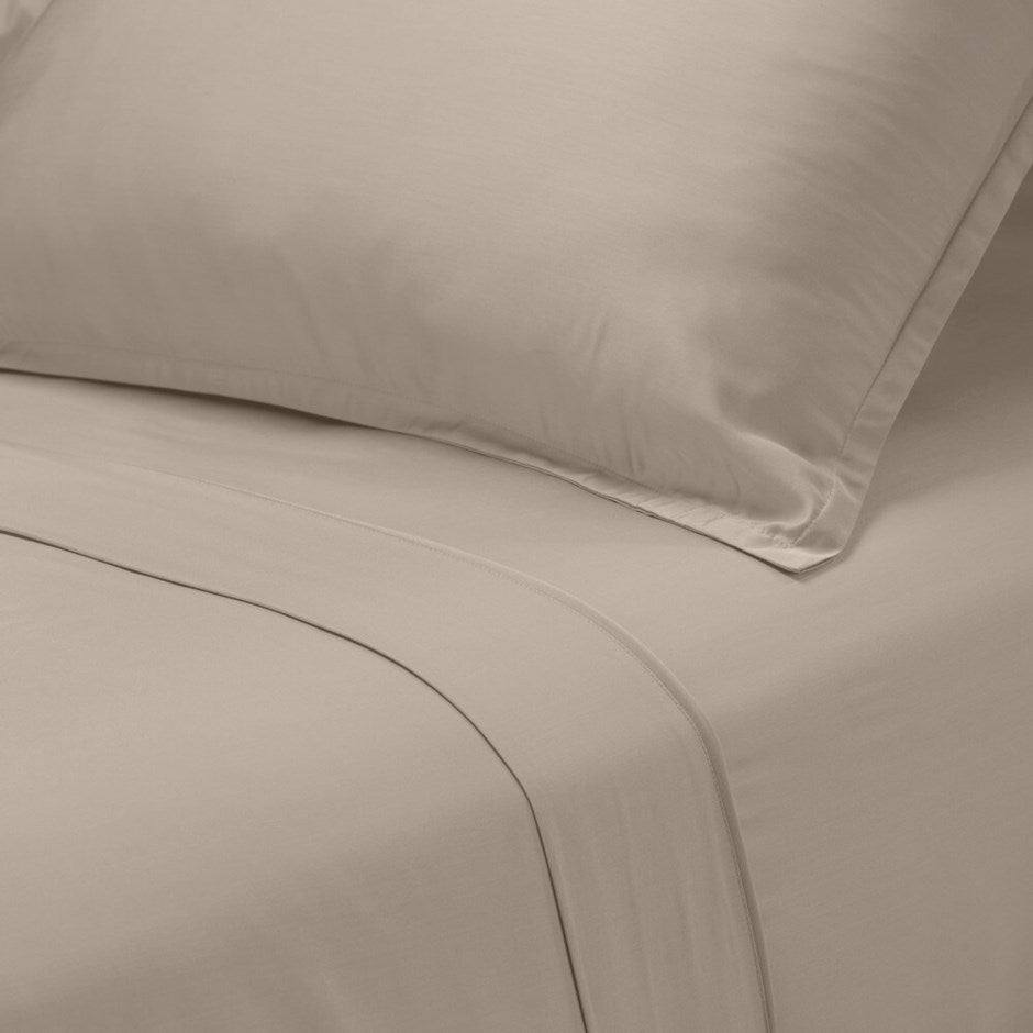 BAMBOU SHEET SET, COFFEE - King