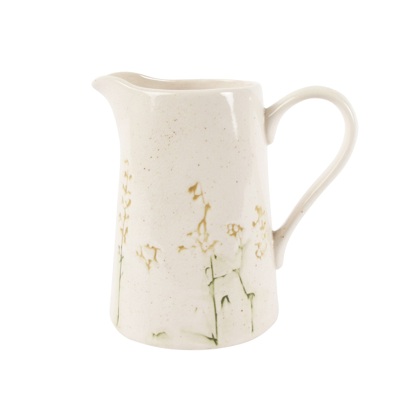 Embossed Floral Pitcher
