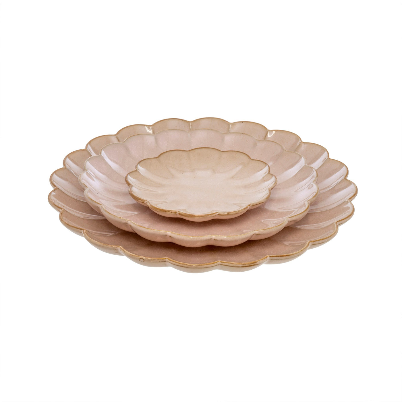 Amelia Plate L, Blush