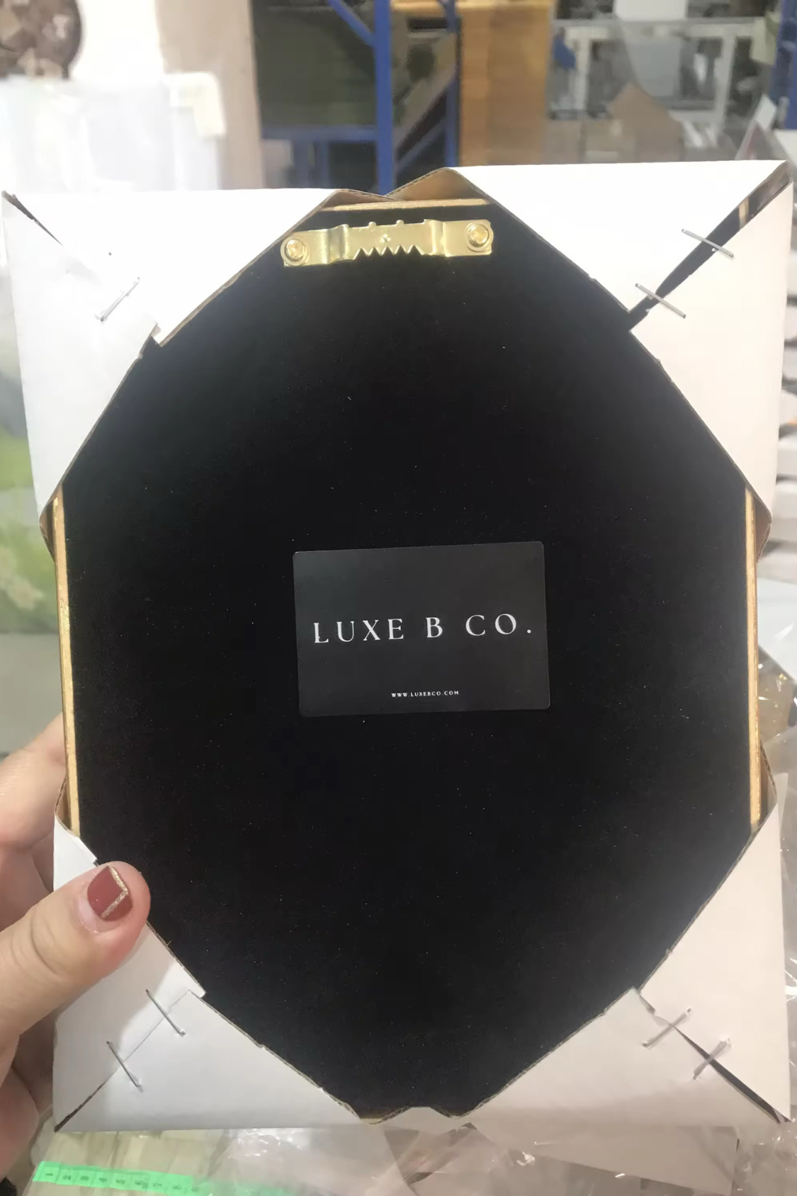 Highland Cow Herd | French Brass Gold Mould Framed Art