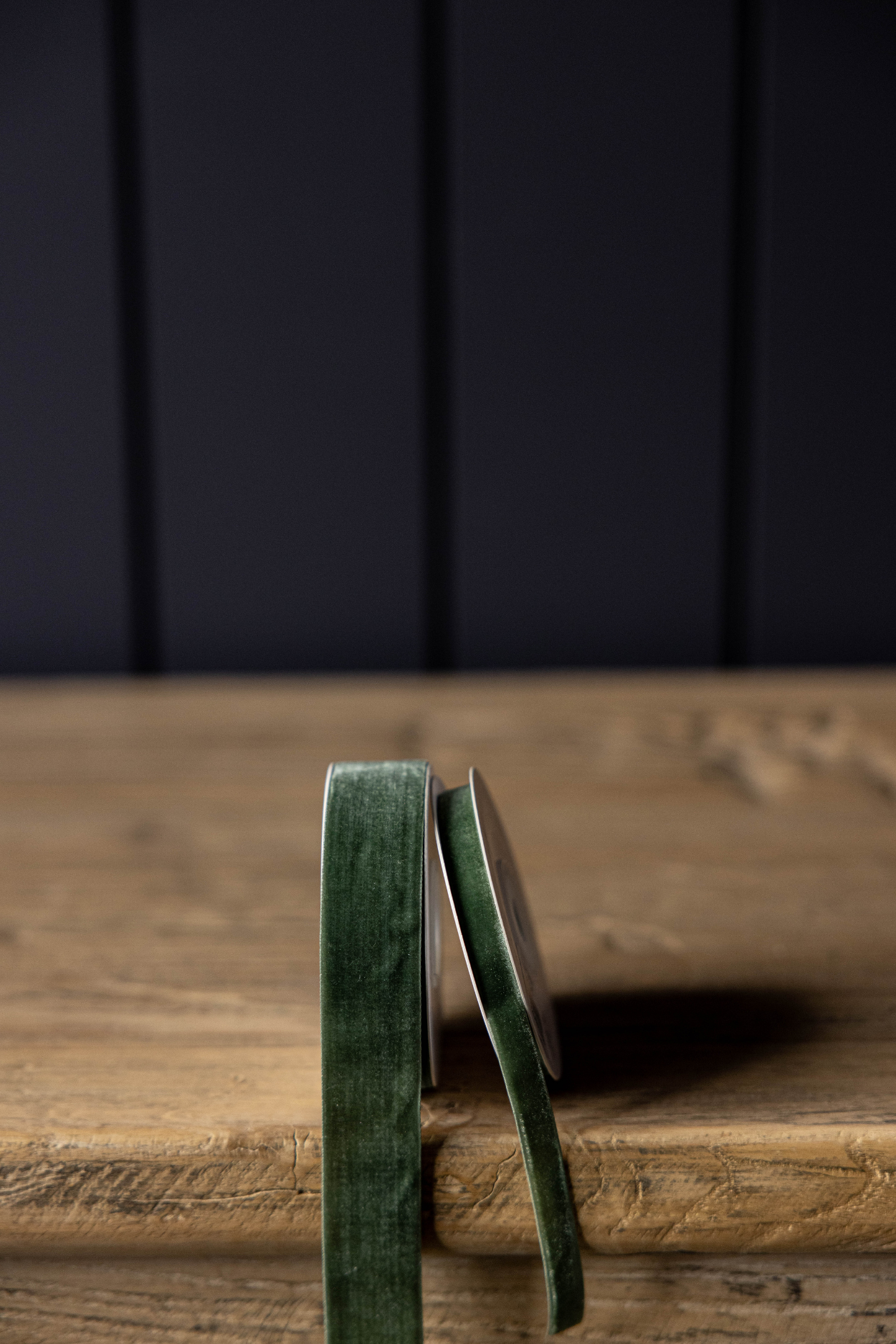 Forest Green Velvet Ribbon 180"