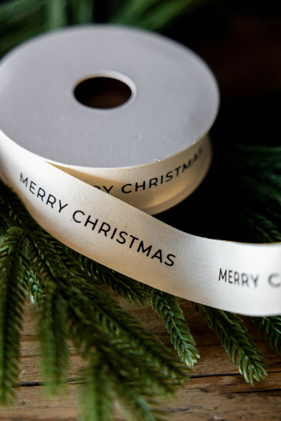 Ribbon Merry Christmas 180" L