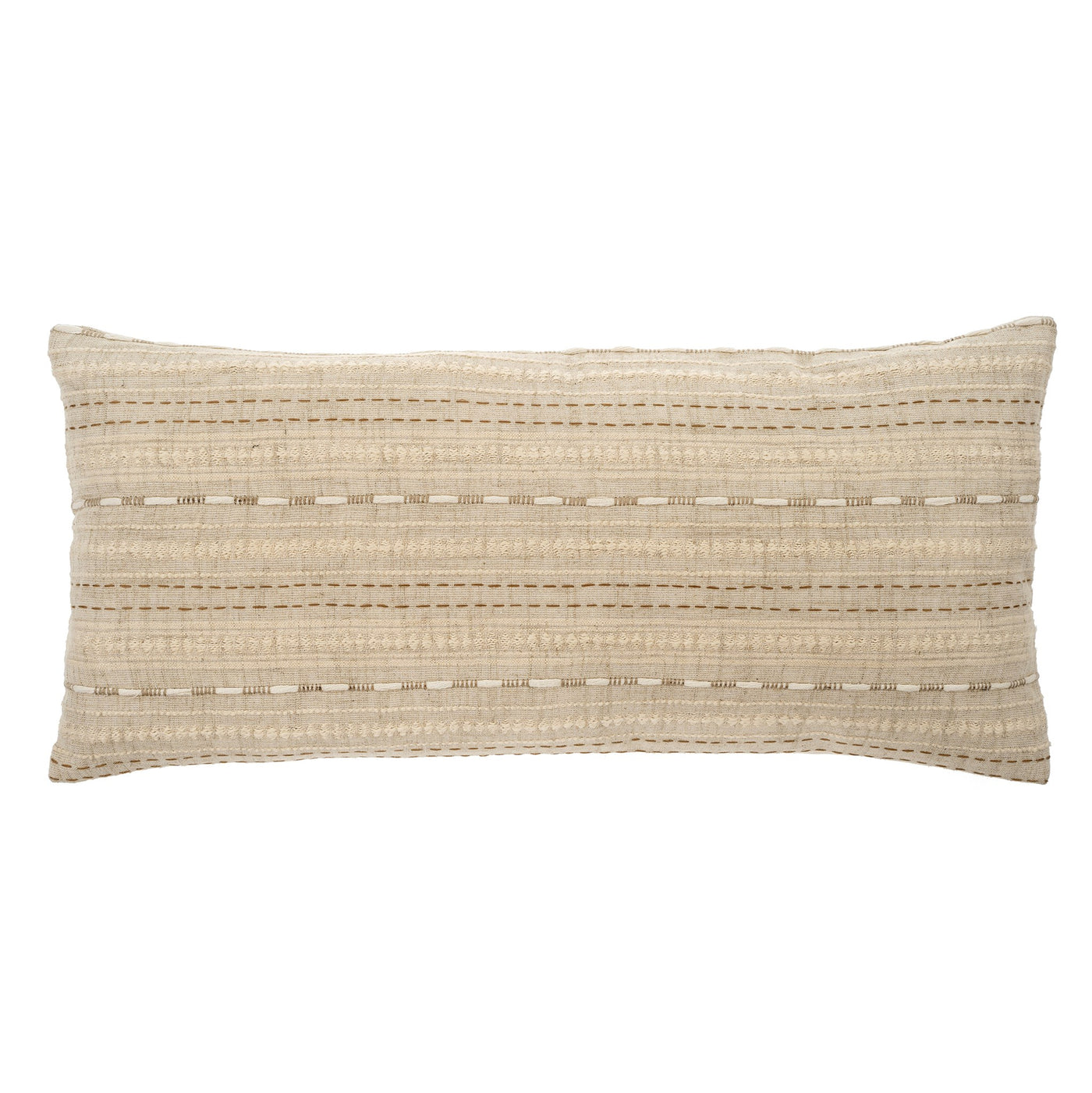 Alta Embroidered Pillow 14x31"