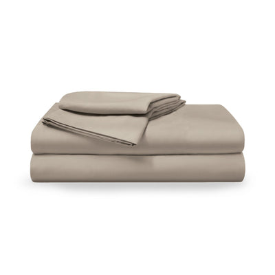 BAMBOU SHEET SET, COFFEE - King