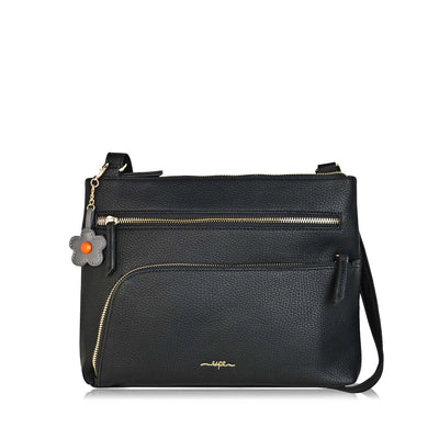 Citron Messenger Bag - BLACK