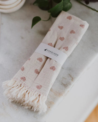 Have a Heart Hand Towel - Set of 2