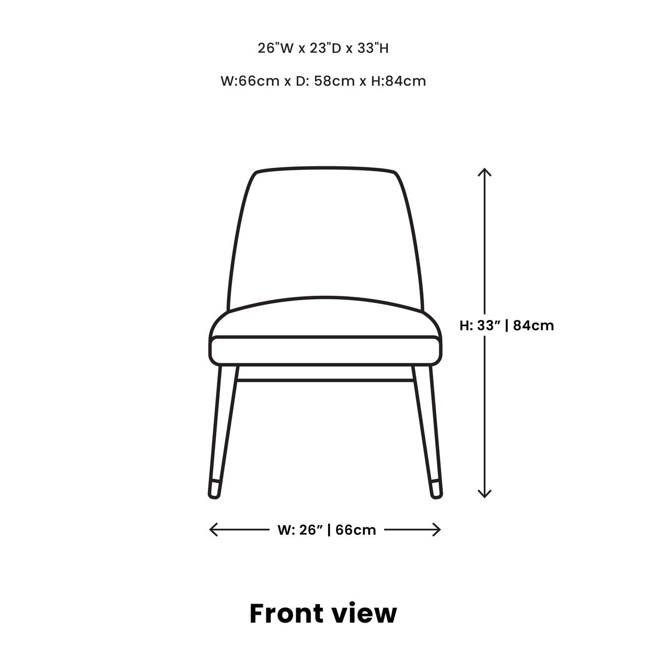 Fawcett Dining Chair - Taupe Boucle