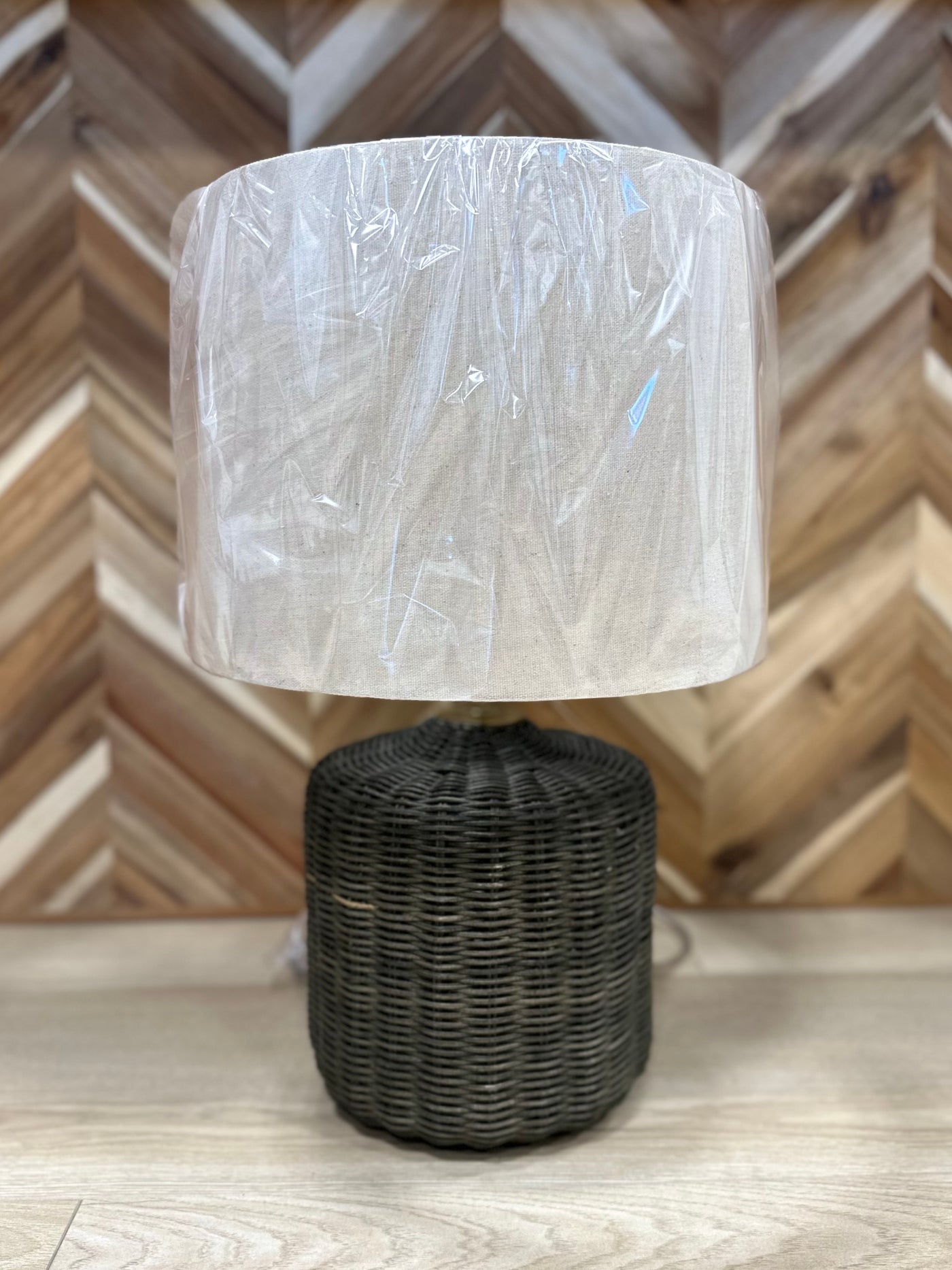 Wren Lamp Rattan