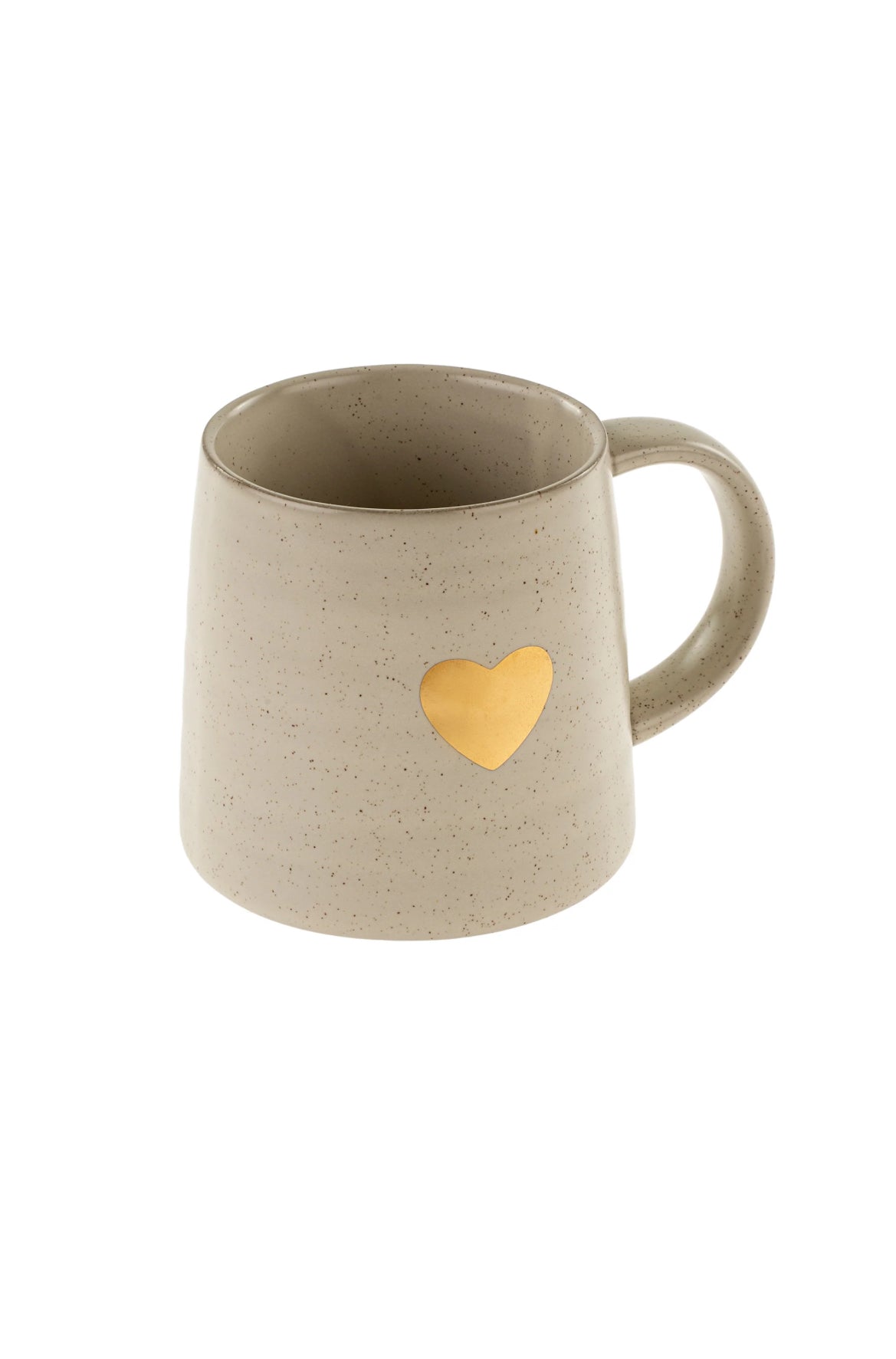 Gold Heart Mug - L