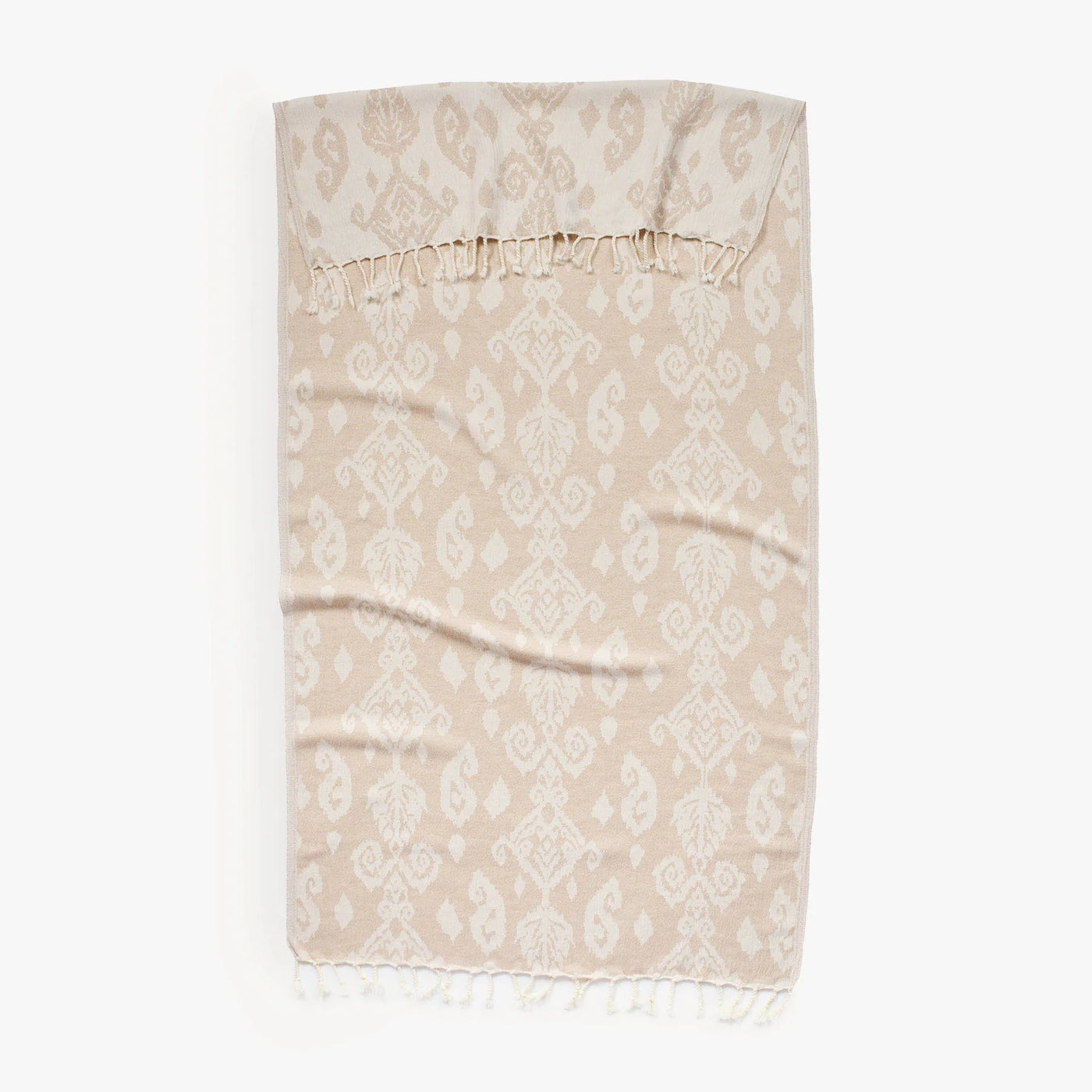 Fretwork Towel - Cappuccino