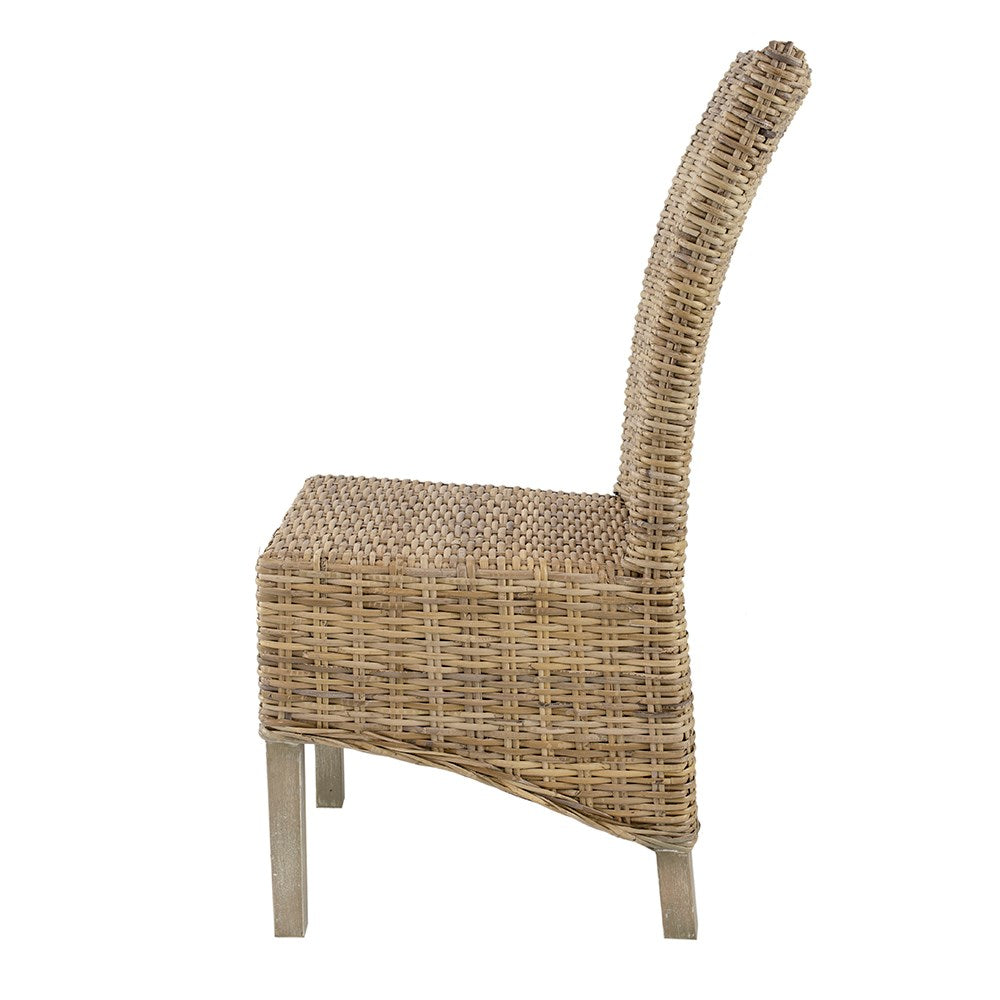 Algeria Dining Chair - Rattan