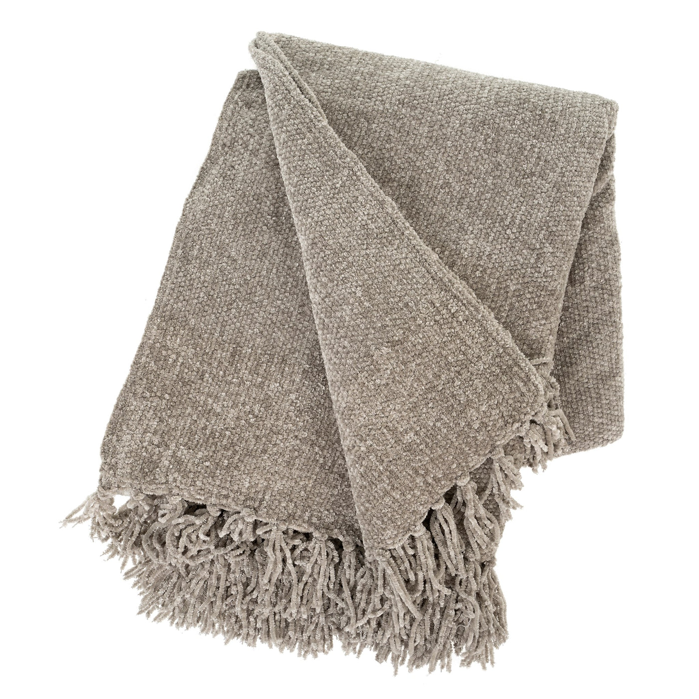 Palisades Chenille Throw, Grey