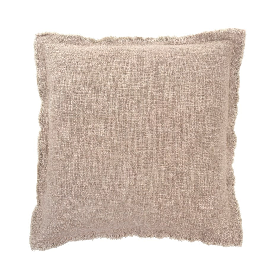 Selena Linen Pillow - Blush