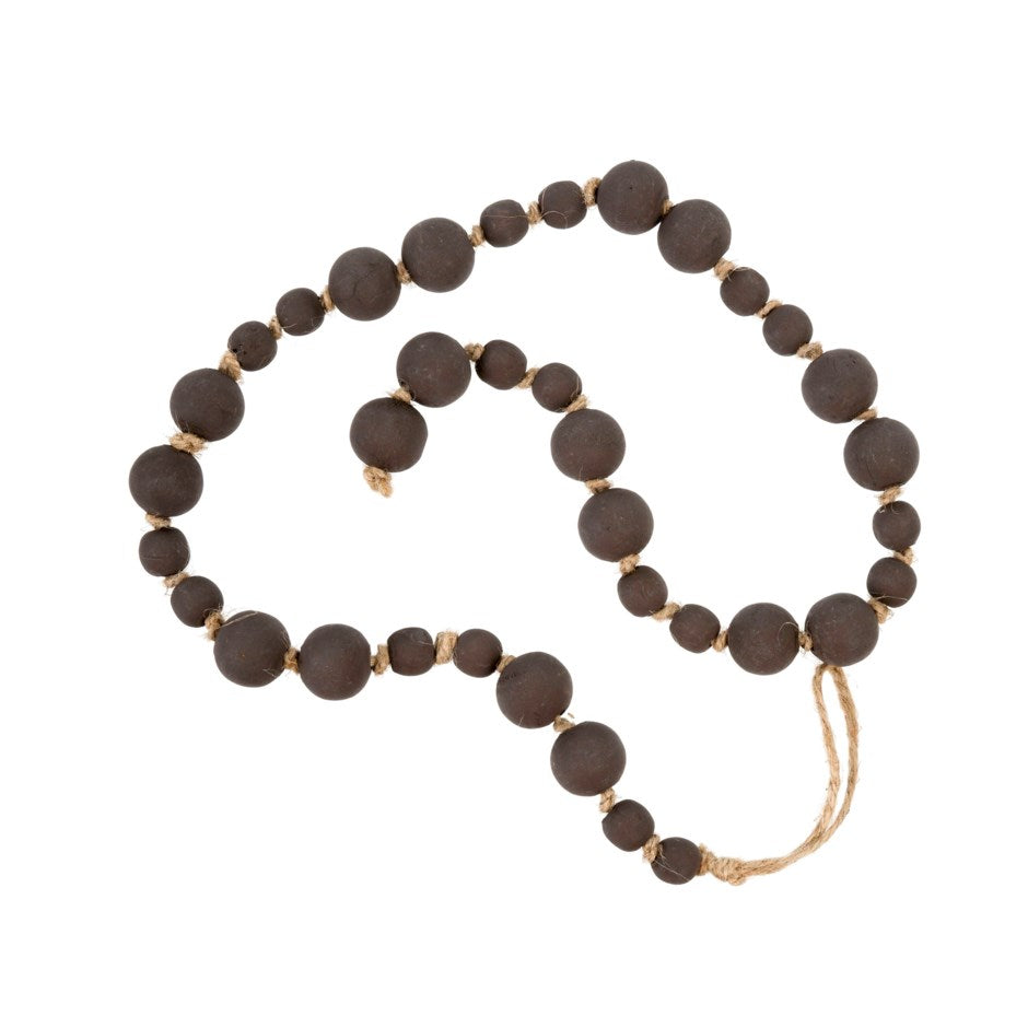 Wooden Blessing Beads - Grey