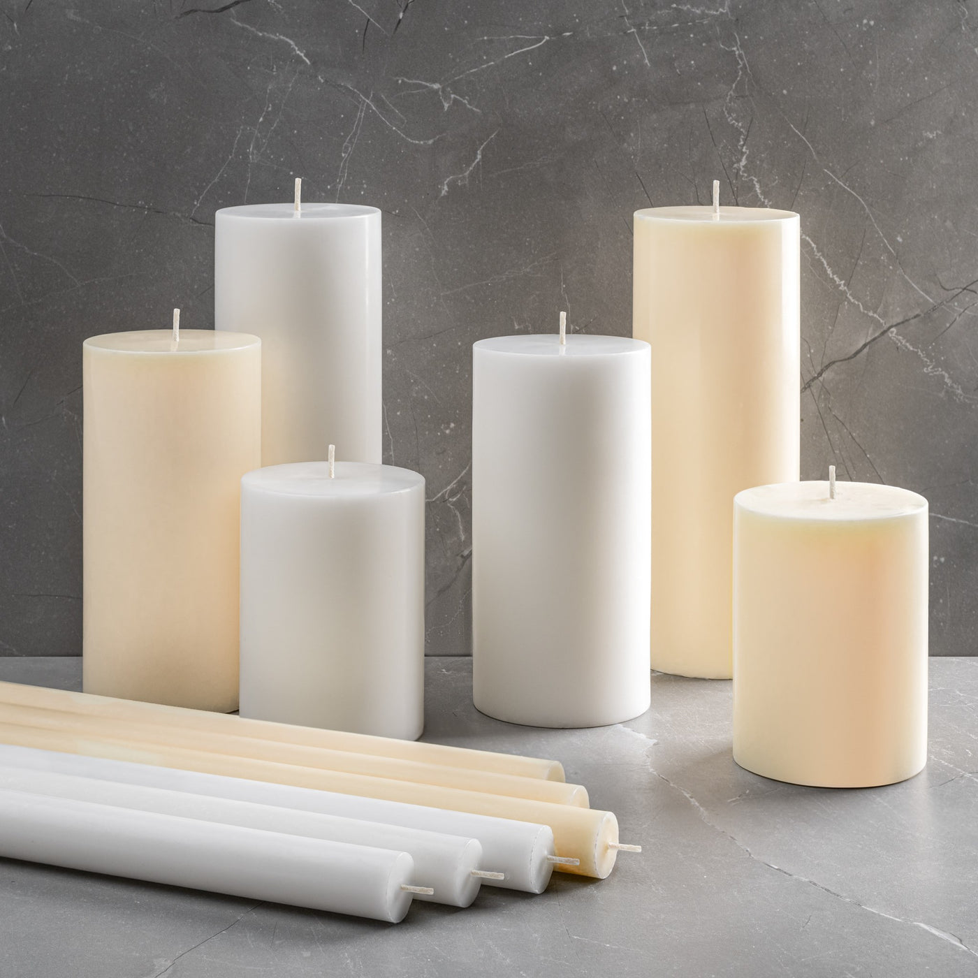 Taper Candle 12" - Ivory