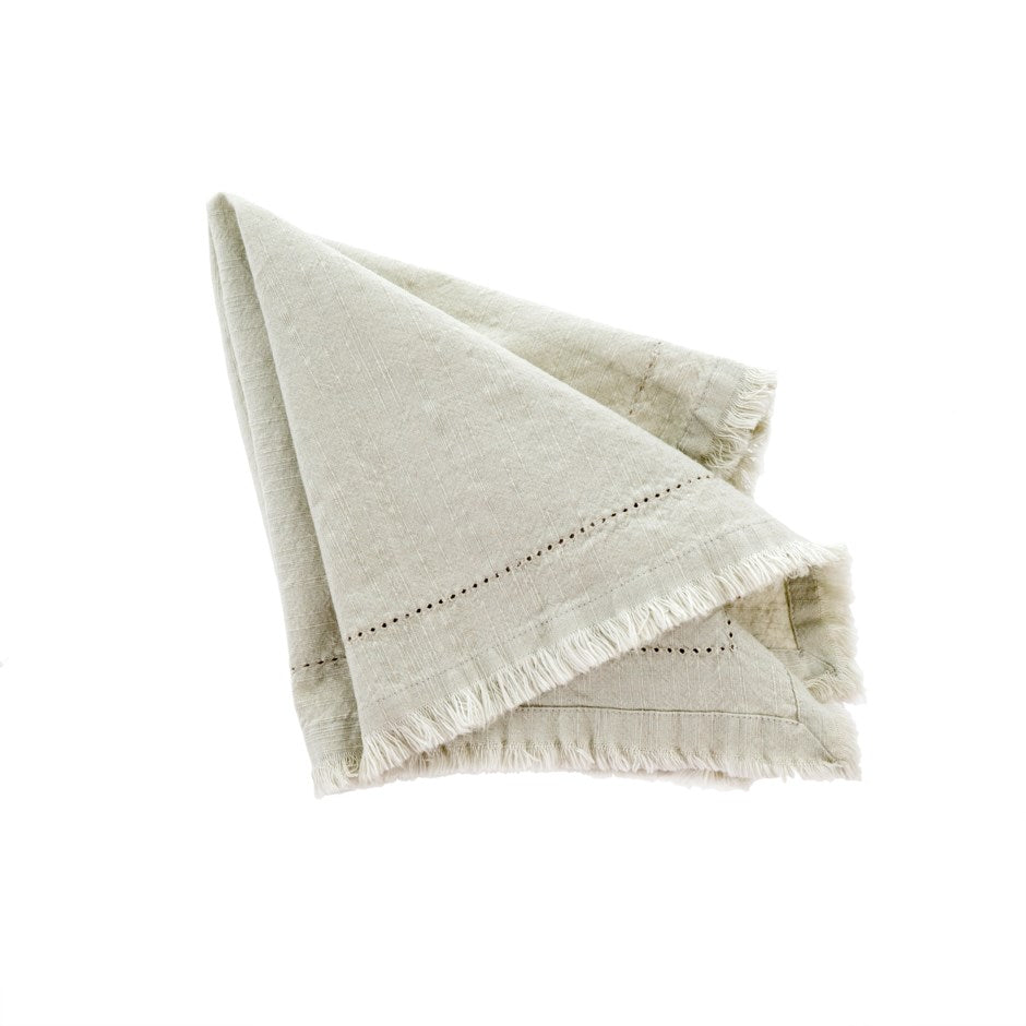 Frayed Edge Napkin - Moonstruck