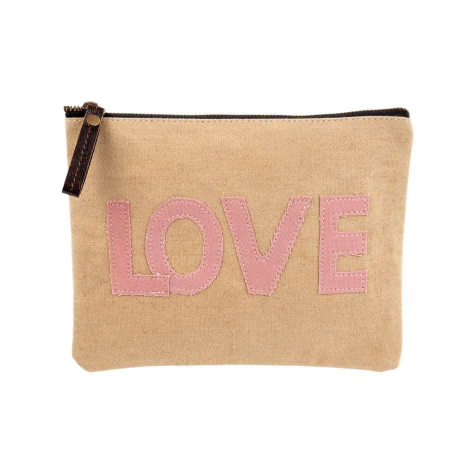 Love Patch Pouch - Blush