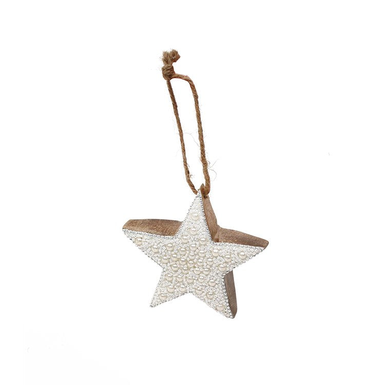 Star Ornament - Pearl