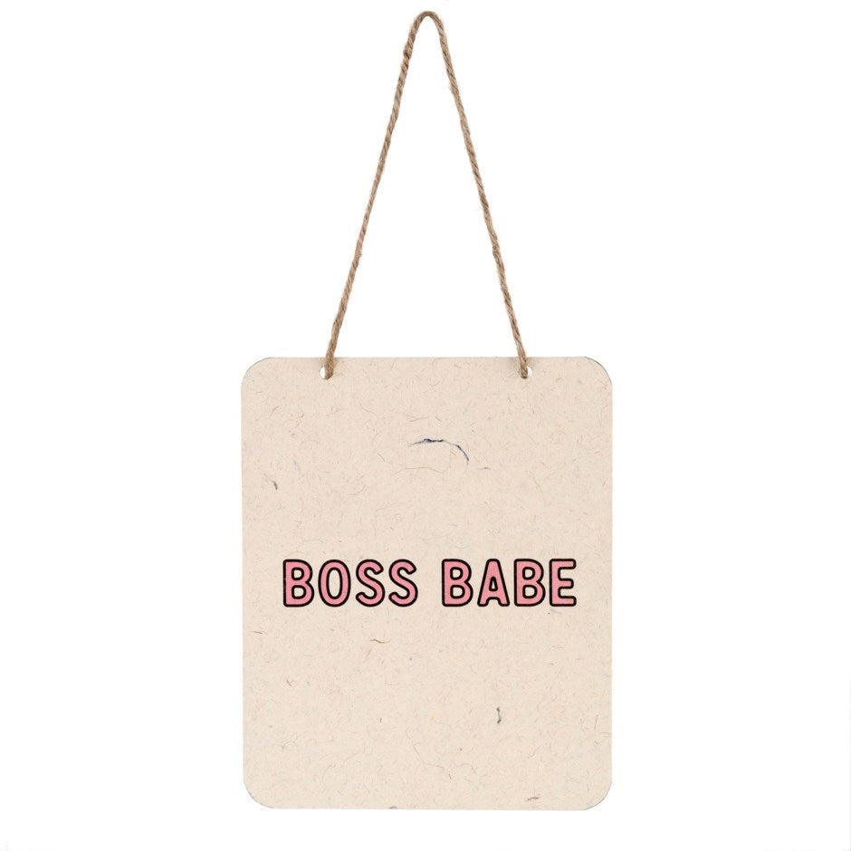 Boss Babe Sign