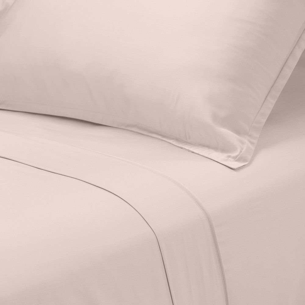 BAMBOU SHEET SET, BLUSH PINK - Queen