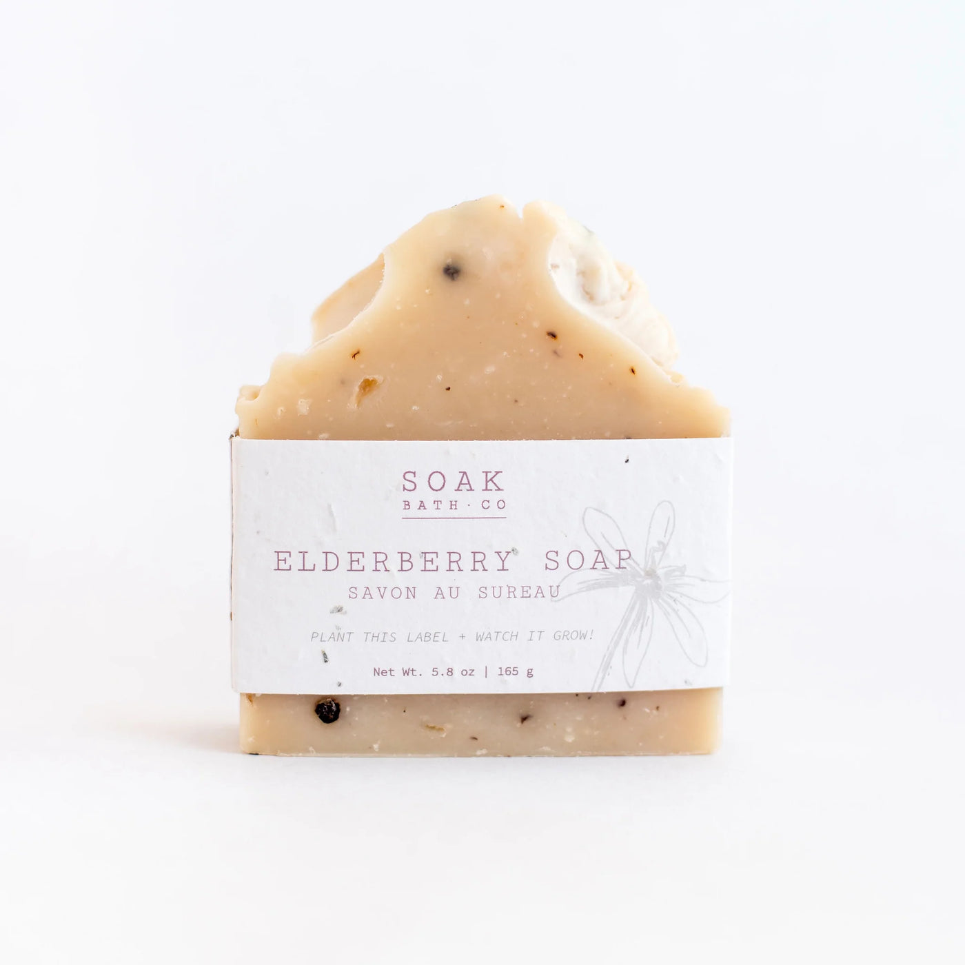 SOAK Soap Bar - Elderberry