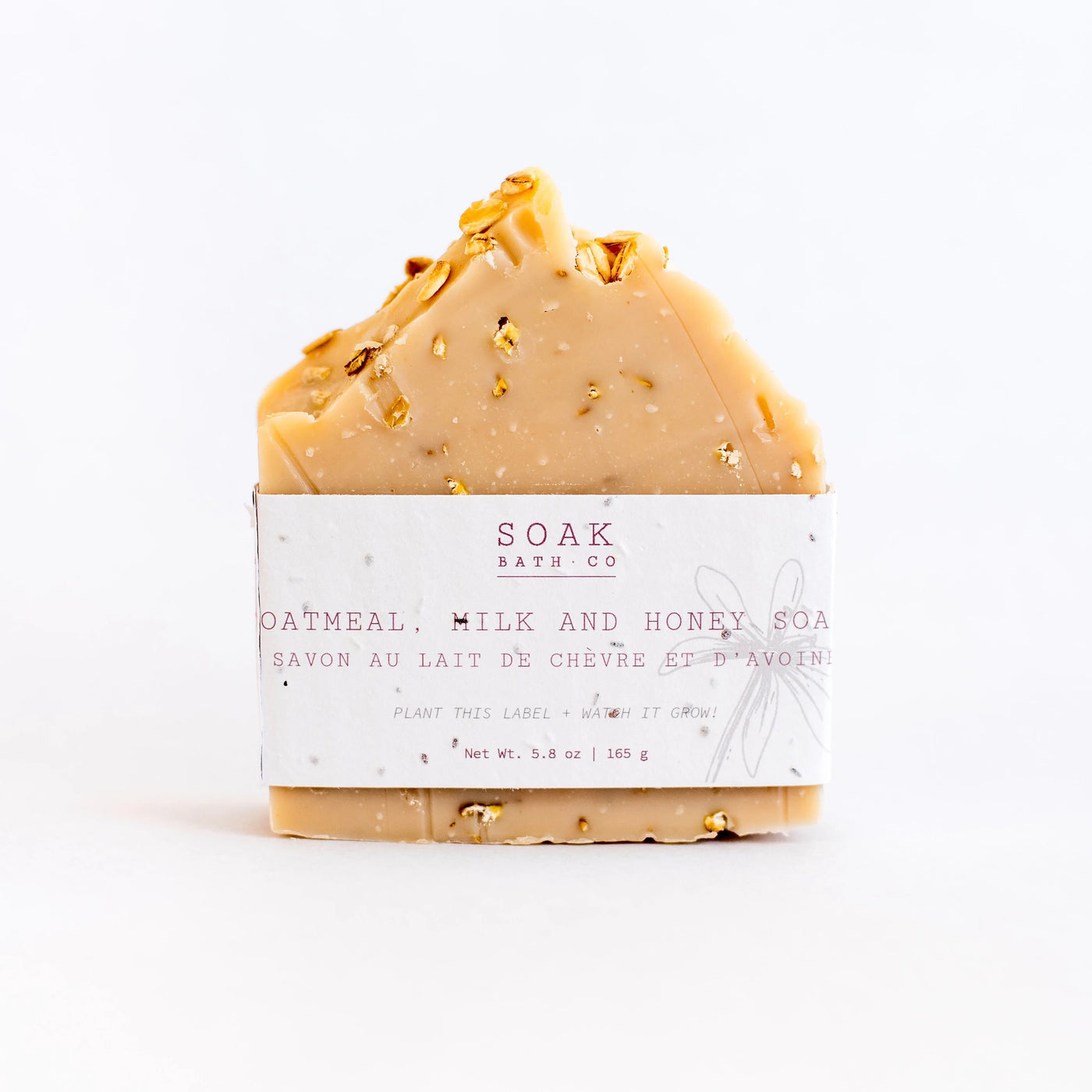 SOAK Soap Bar - Oatmeal, Milk & Honey