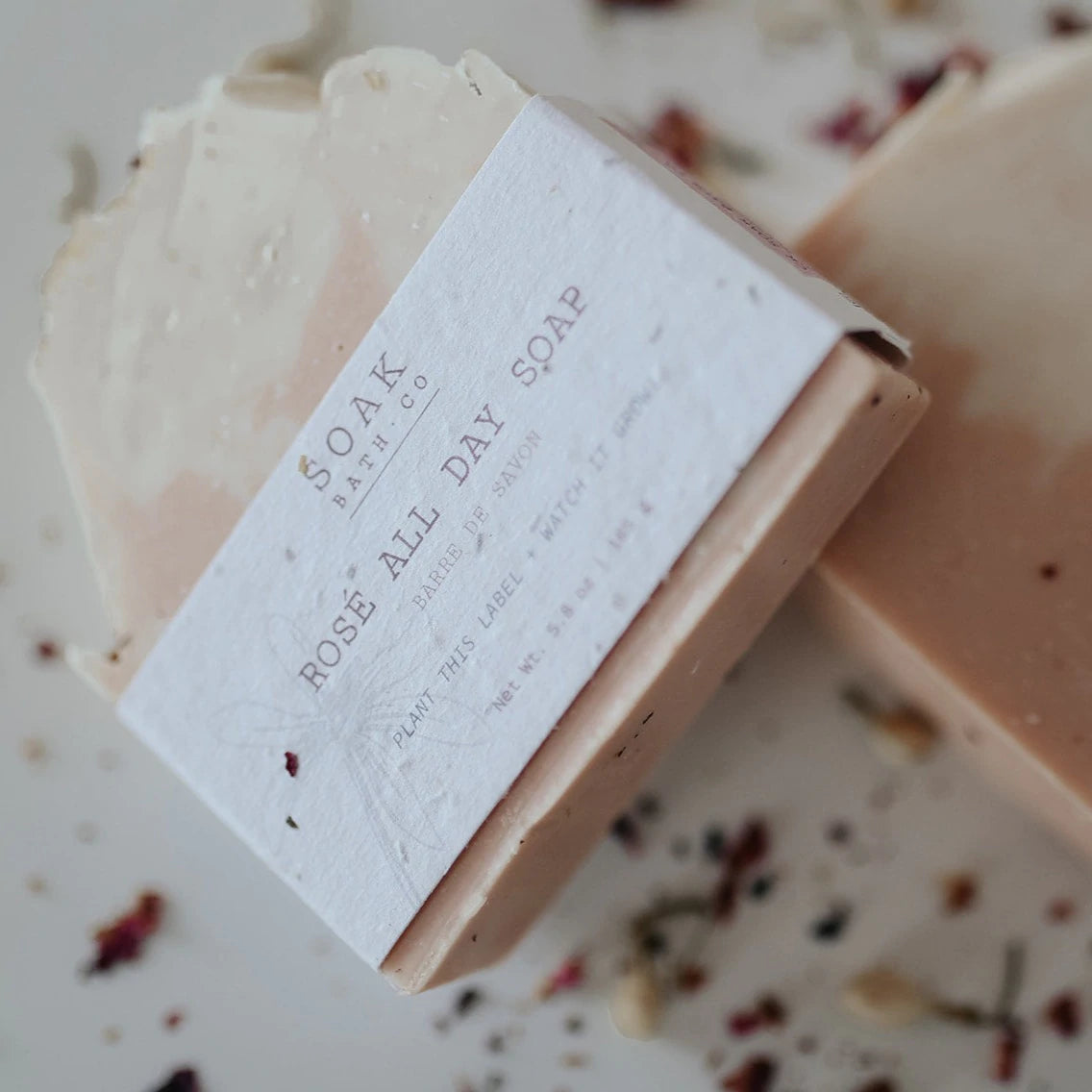 SOAK Soap Bar - Rose All Day