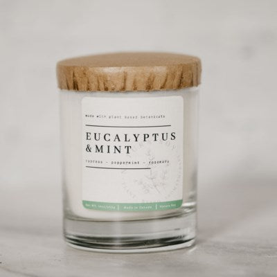 Natura Soy Candle - EUCALYPTUS MINT 10 oz