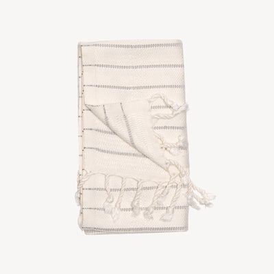 Bamboo Striped Hand Towel