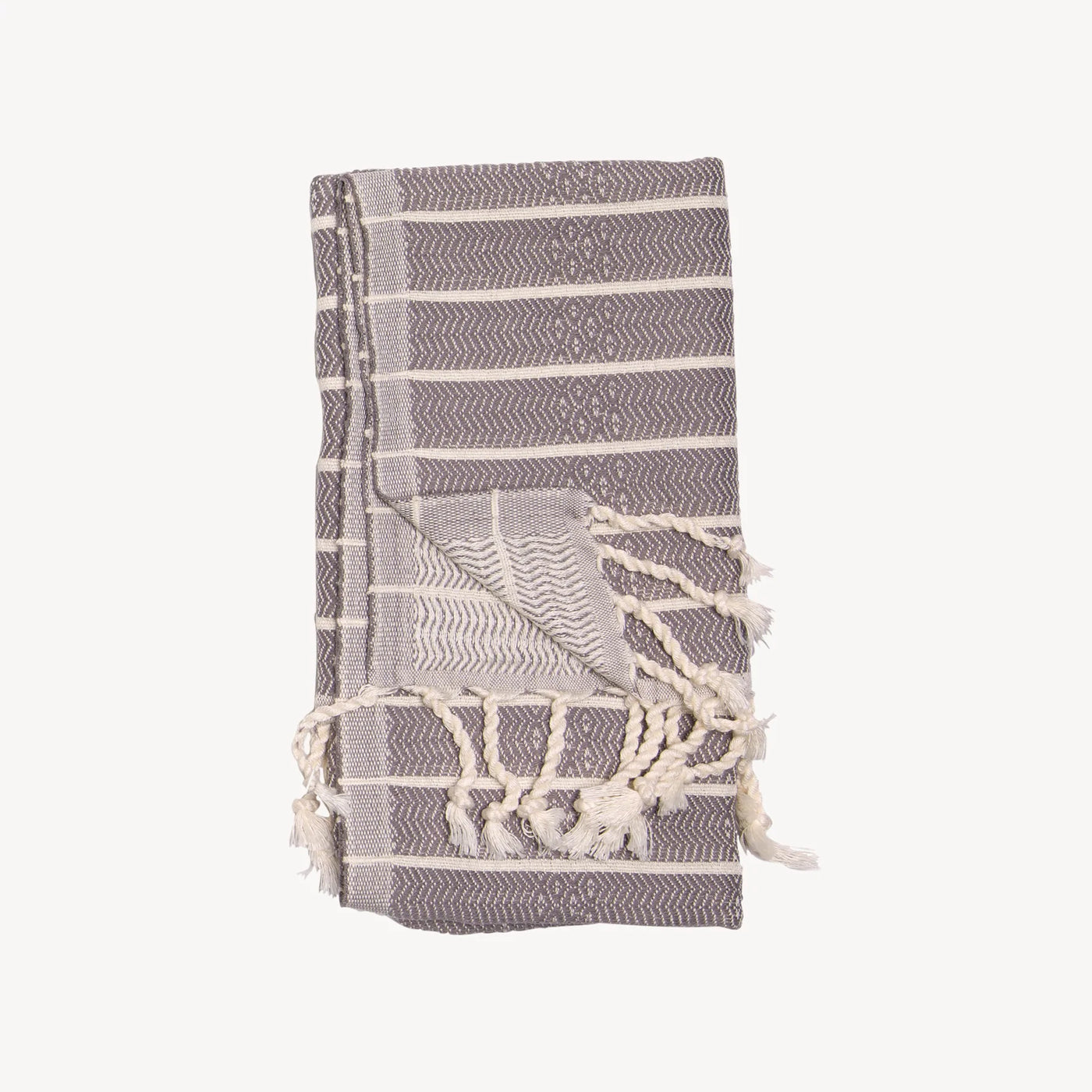 Bamboo Striped Hand Towel