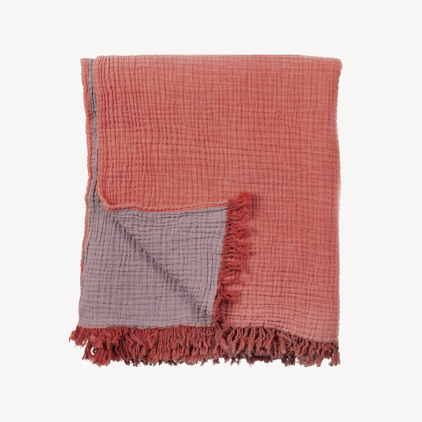 Crinkle Throw Solid - Turkish Cotton