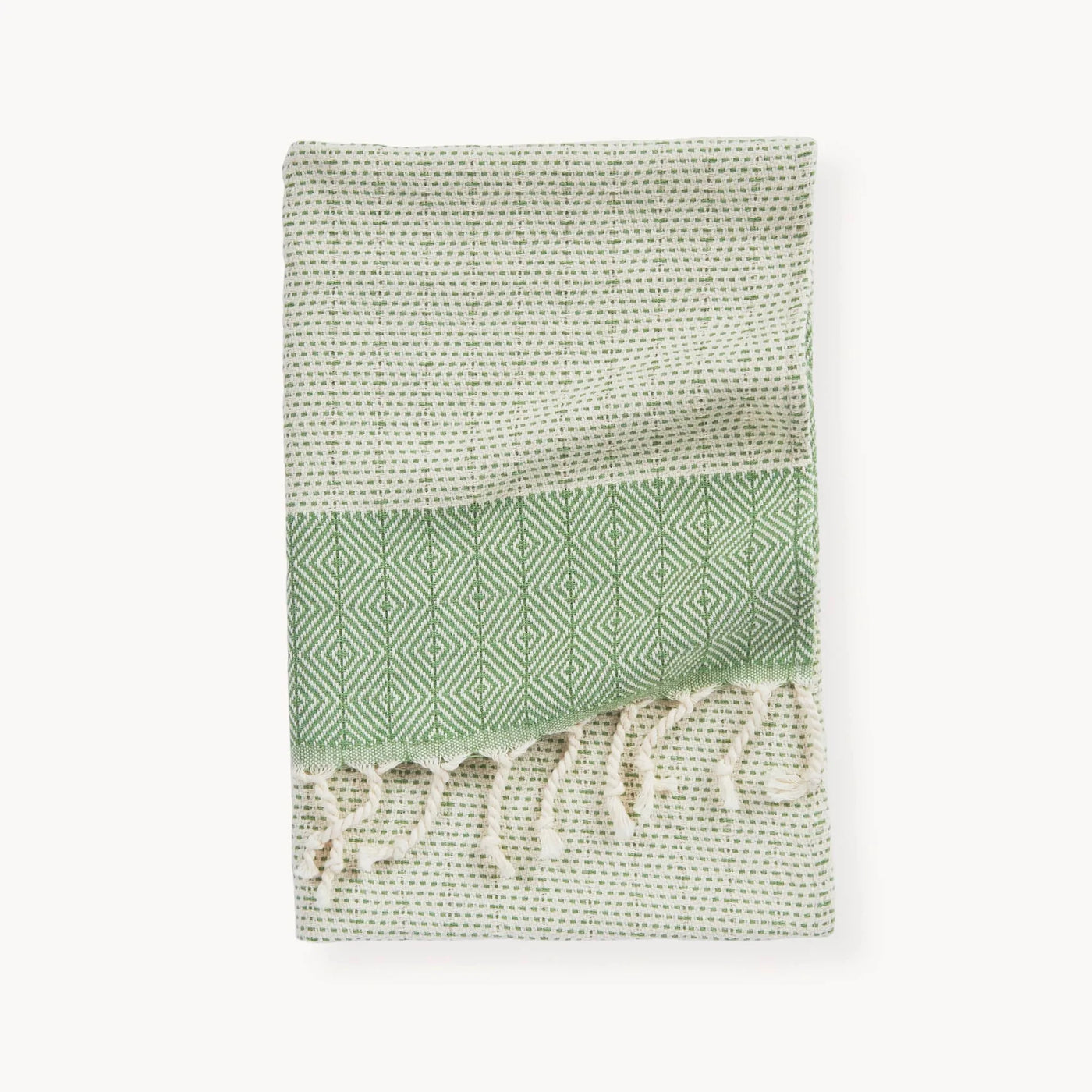 Lined Diamond Hand Towel