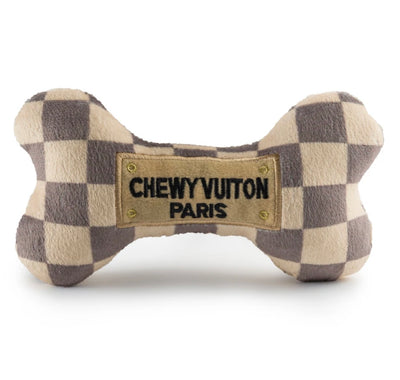 Plush Dog Toy - Chewy Vuiton Bone, SM